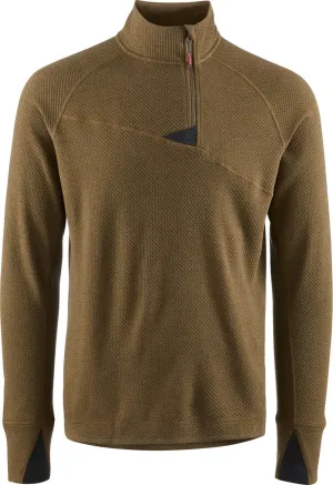 Klättermusen Men&#x27;s Huge Half Zip Sweater Olive | Buy Klättermusen Men&#x27;s Huge Half Zip Sweater Olive here | Outnorth