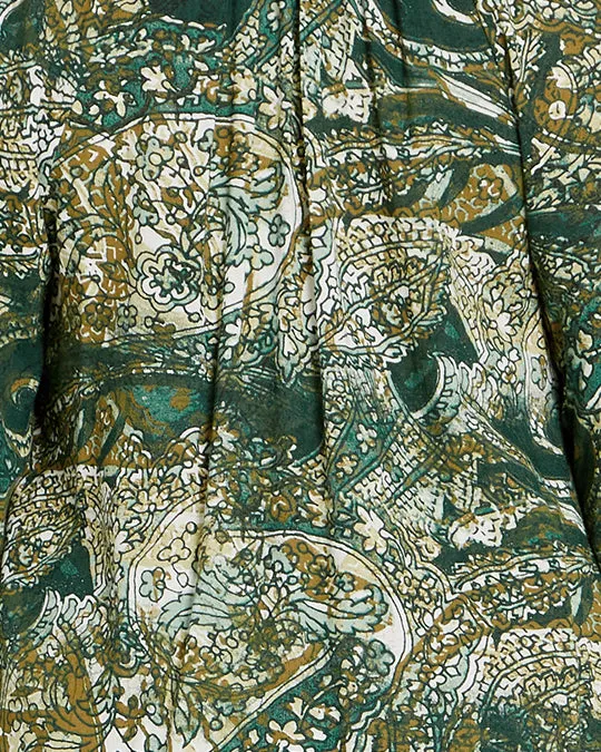 Lady Luxe Shirt | Paisley Charm