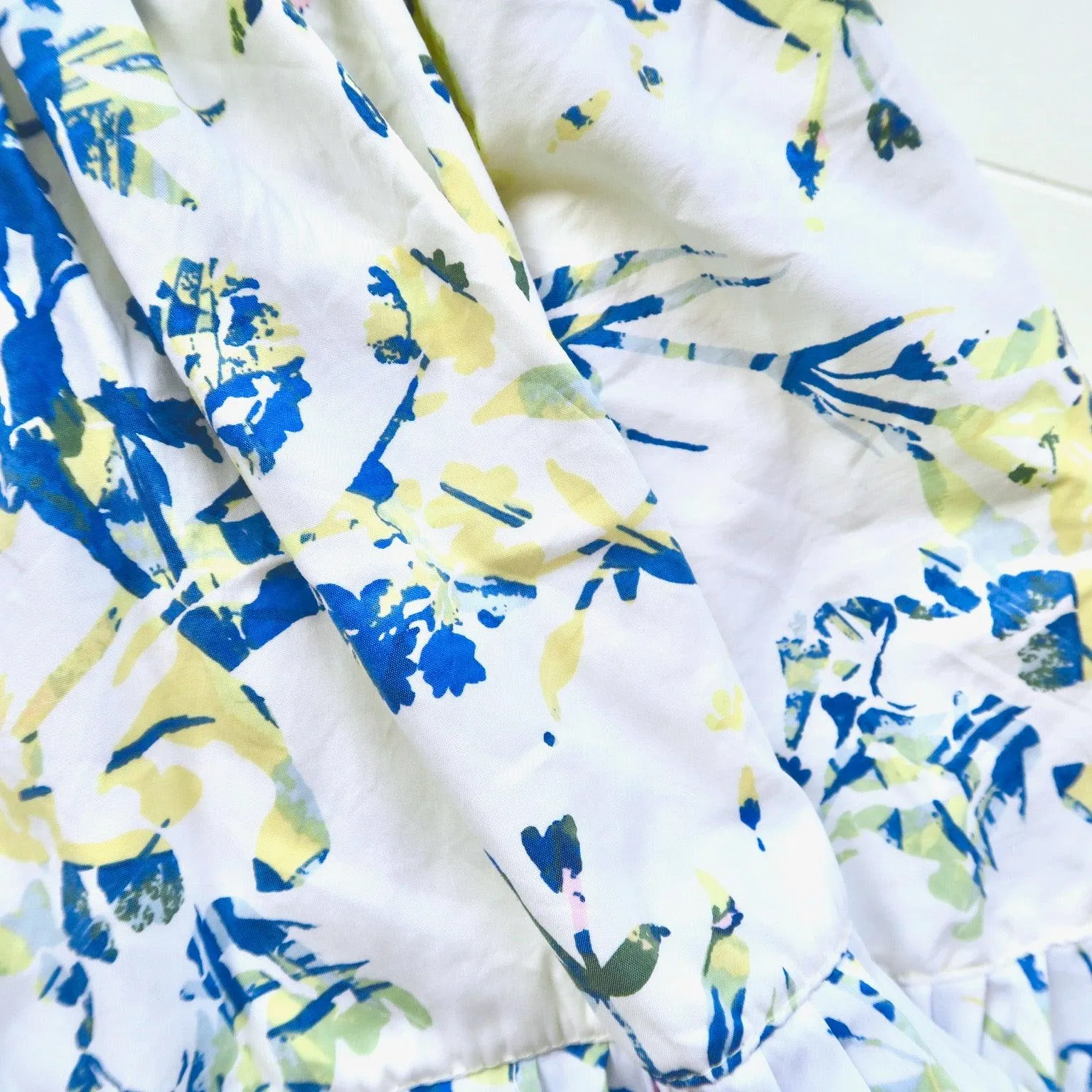 Laelia Dress in Bright Leafy Cutout
