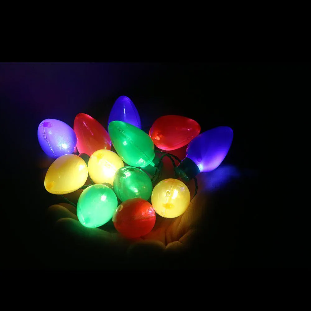 LED Christmas Lights Necklace Light Up Bulb For Wedding Party Celebration Favors Decoration