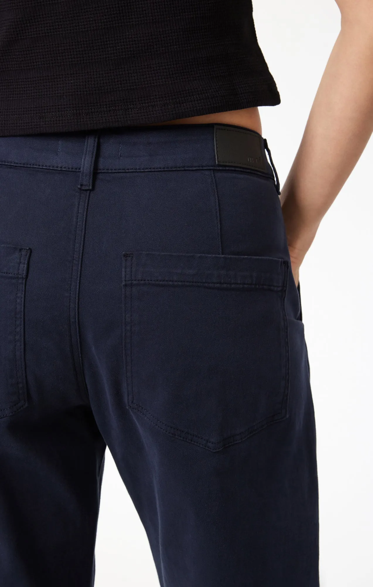 LENORA BARREL CHINO IN MIDNIGHT CASUAL TWILL