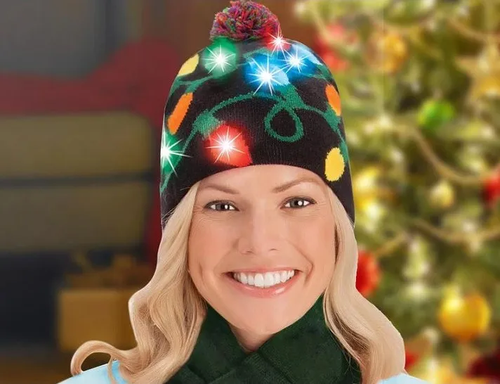 Light-Up Holiday Beanie