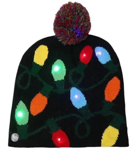 Light-Up Holiday Beanie