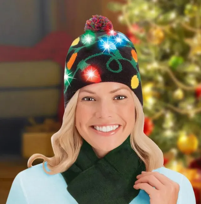 Light-Up Holiday Beanie