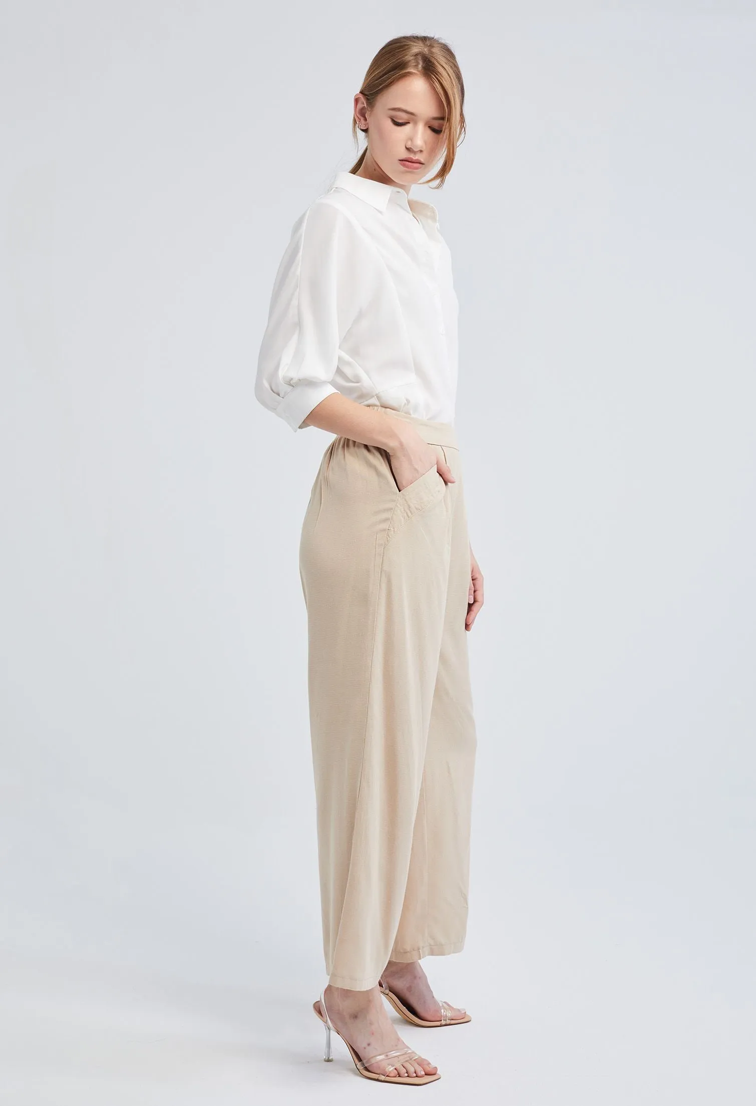 Linen Relaxed Culottes