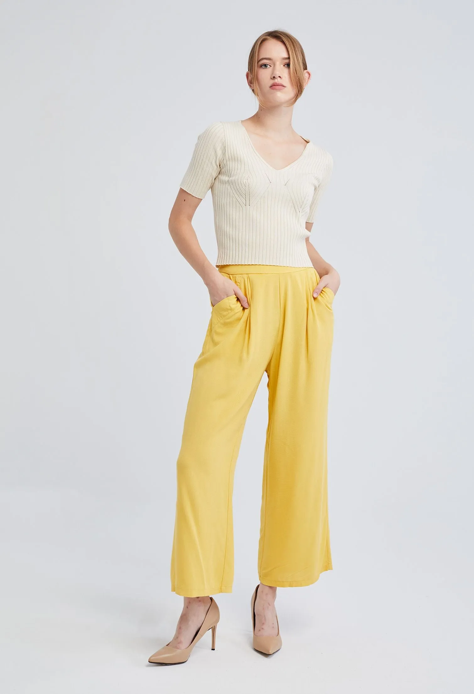 Linen Relaxed Culottes