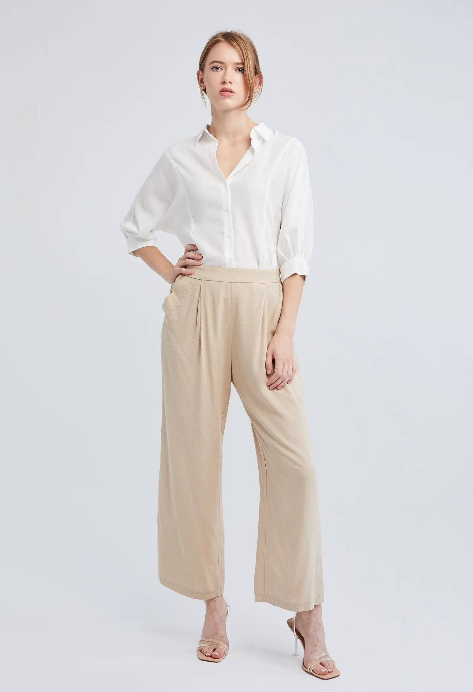 Linen Relaxed Culottes