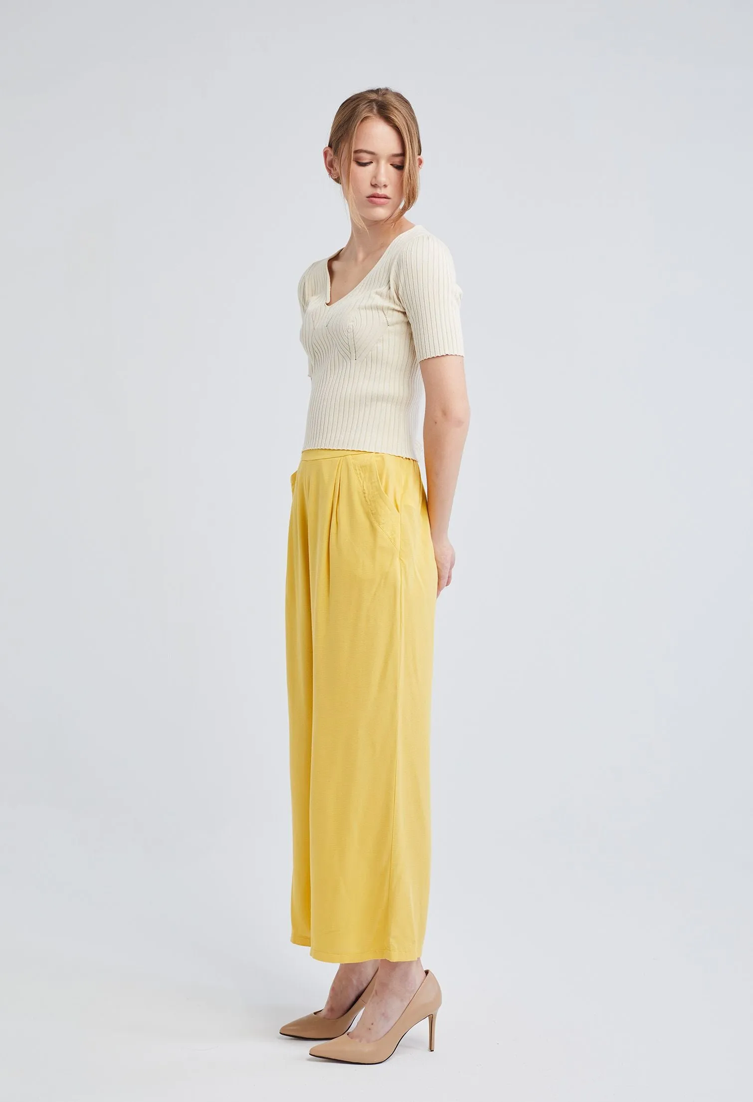 Linen Relaxed Culottes