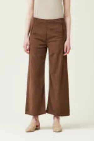 Luxury Chocolate Corduroy Pants