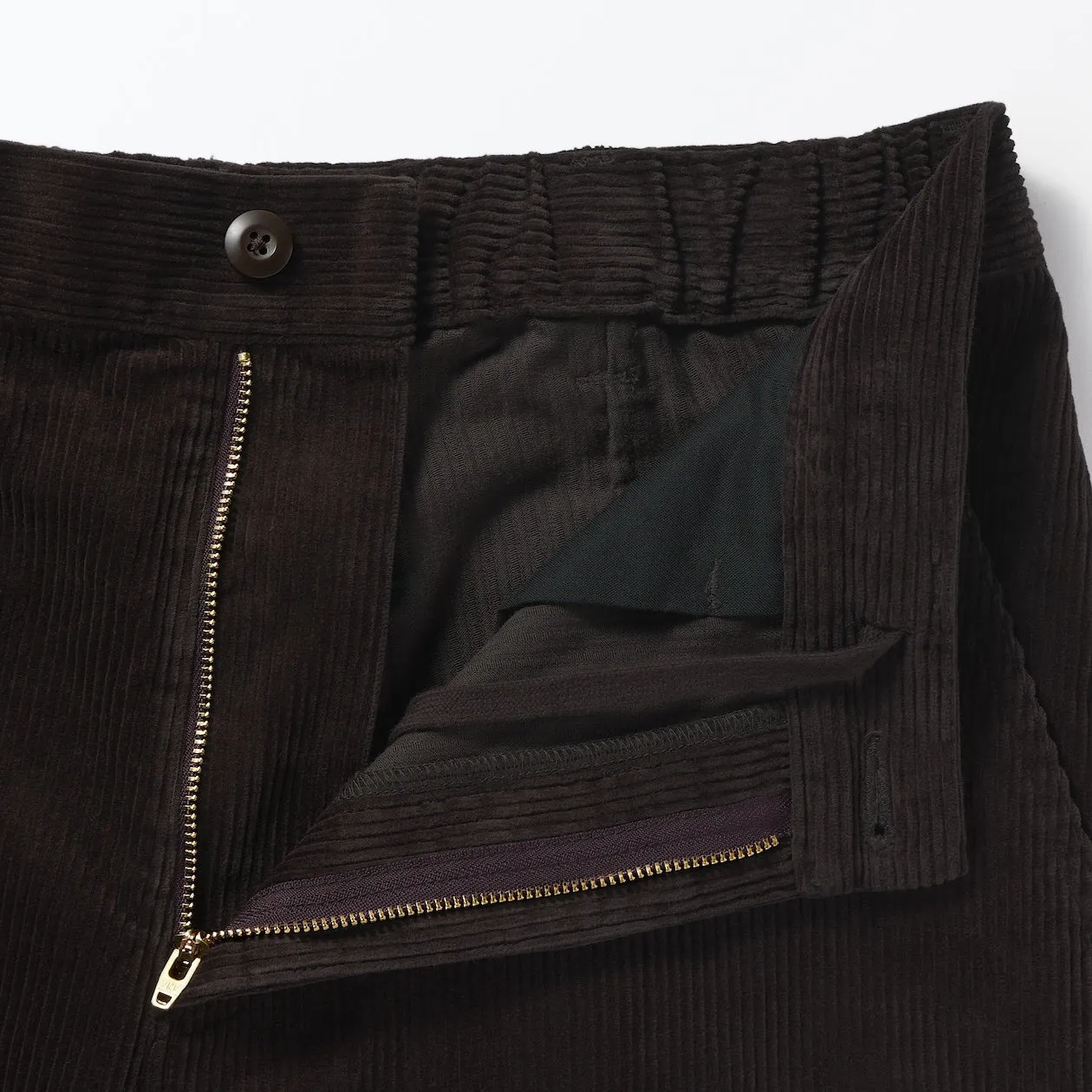 Men's Kapok Blend Wide Leg Corduroy Pants