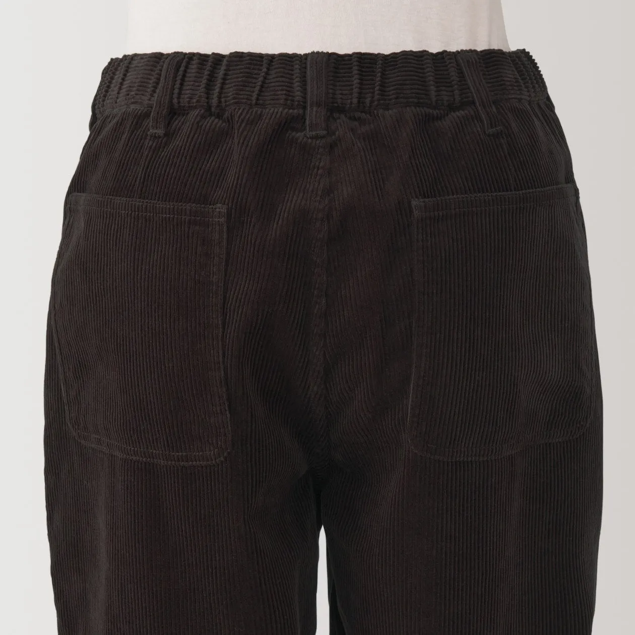 Men's Kapok Blend Wide Leg Corduroy Pants