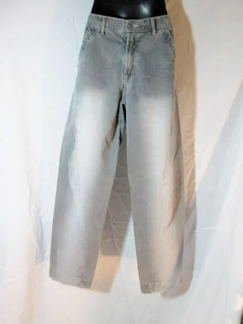 Mens OSKLEN Chino Corduroy Pants 34 X 33 GRAY Hipster Boho GREY Trouser