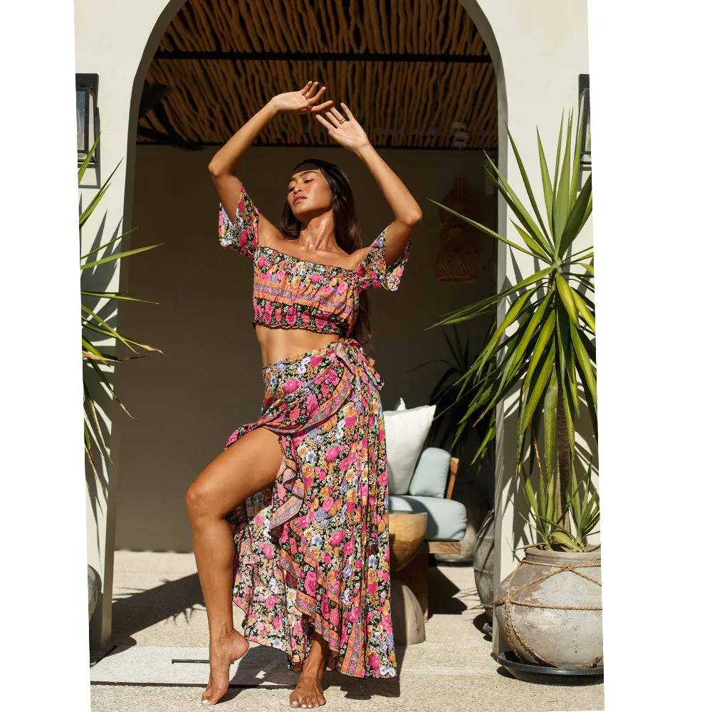 Mila Crop Top: Glow