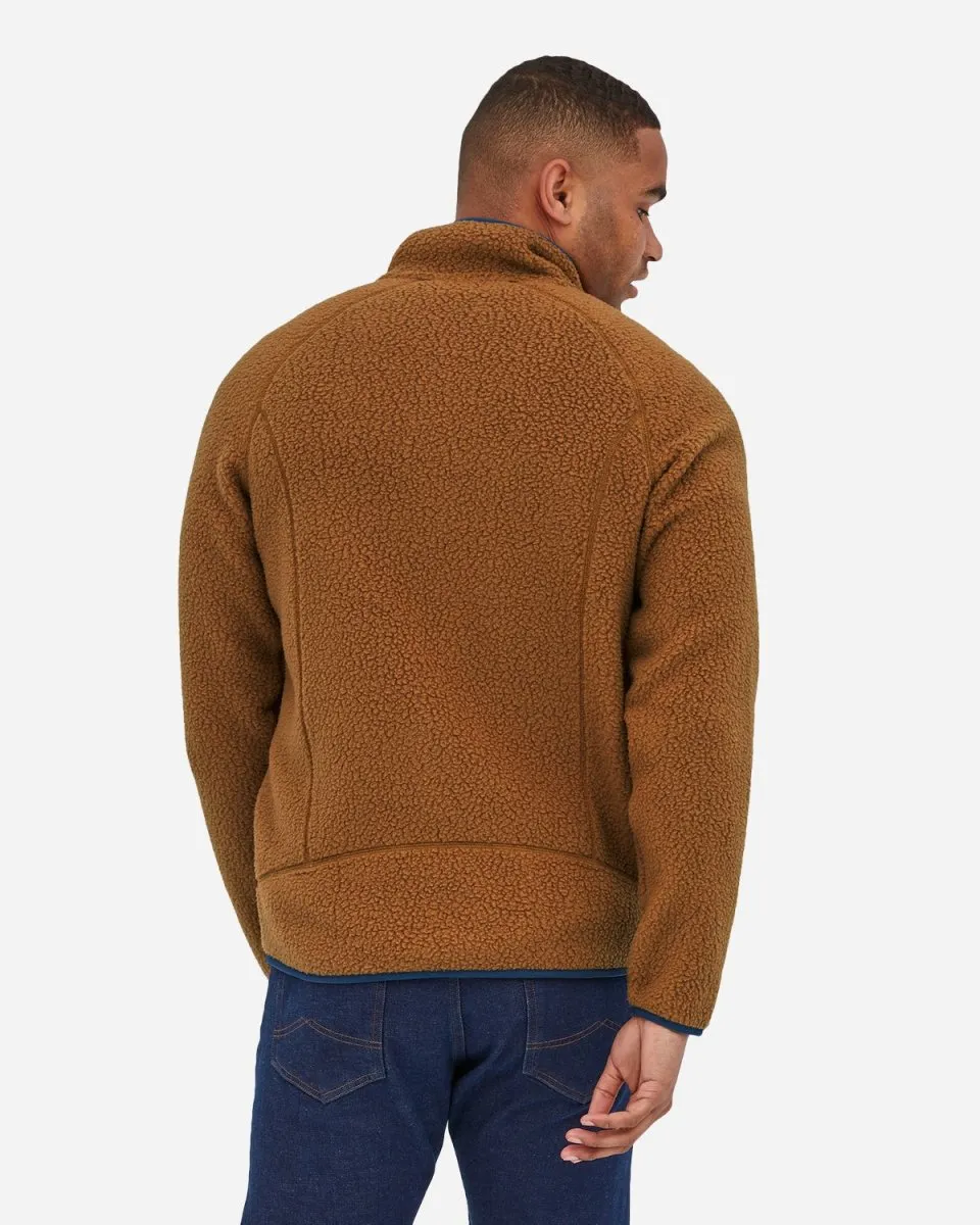 M's Retro Pile Jacket - Bear Brown