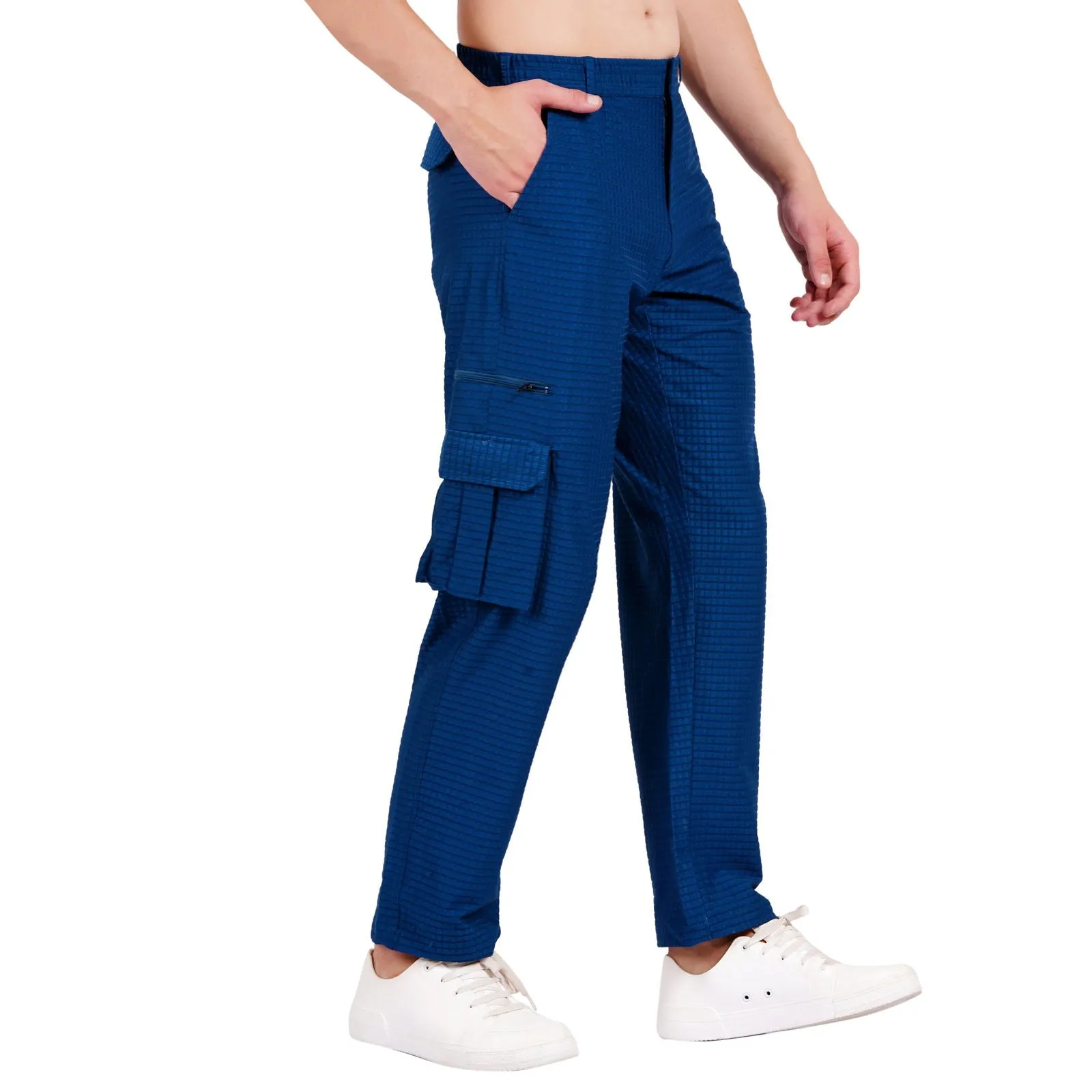 Nauticon Cargo Pant for Men Teal Blue