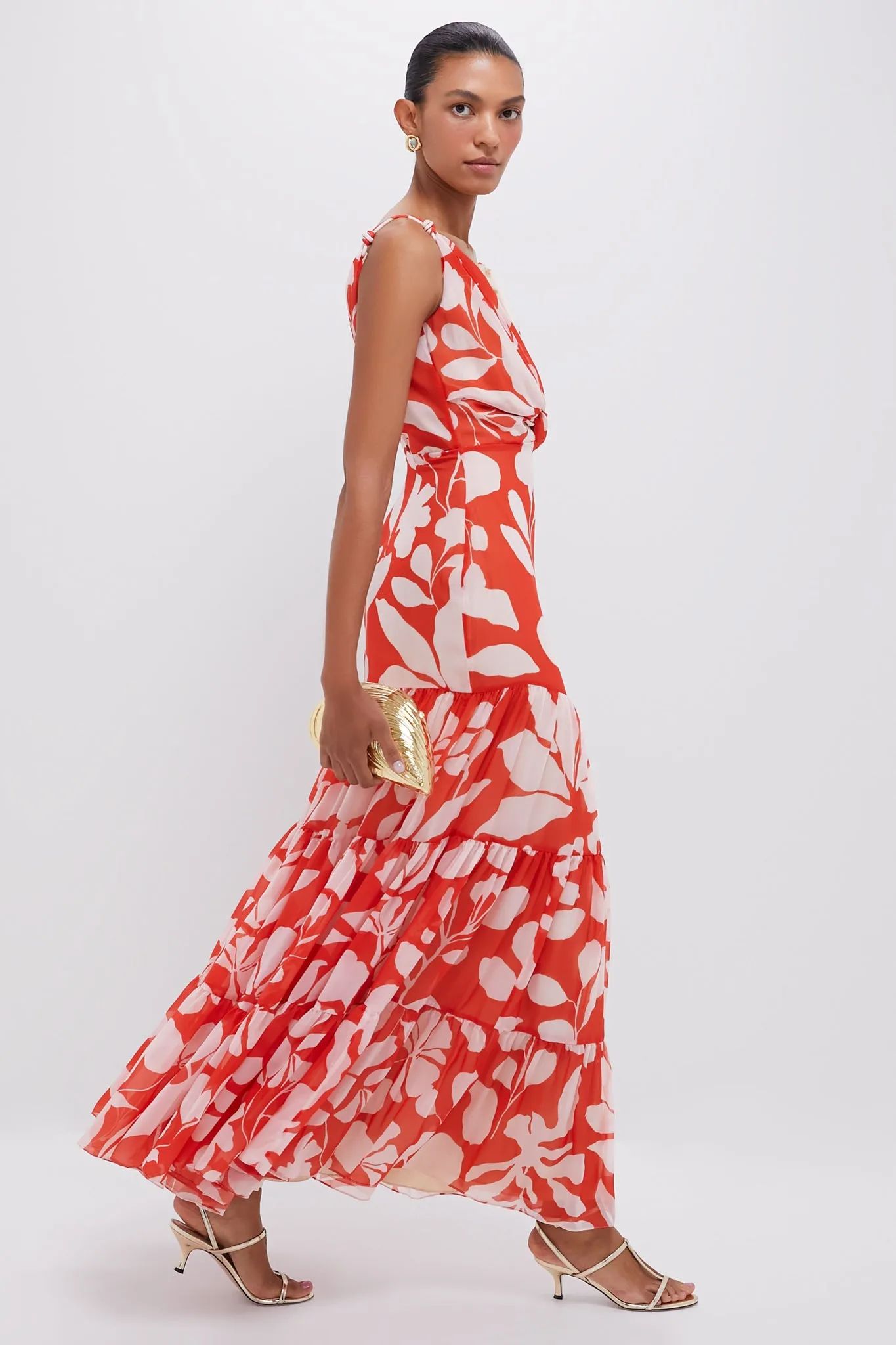 Orange Namorar Maxi Dress