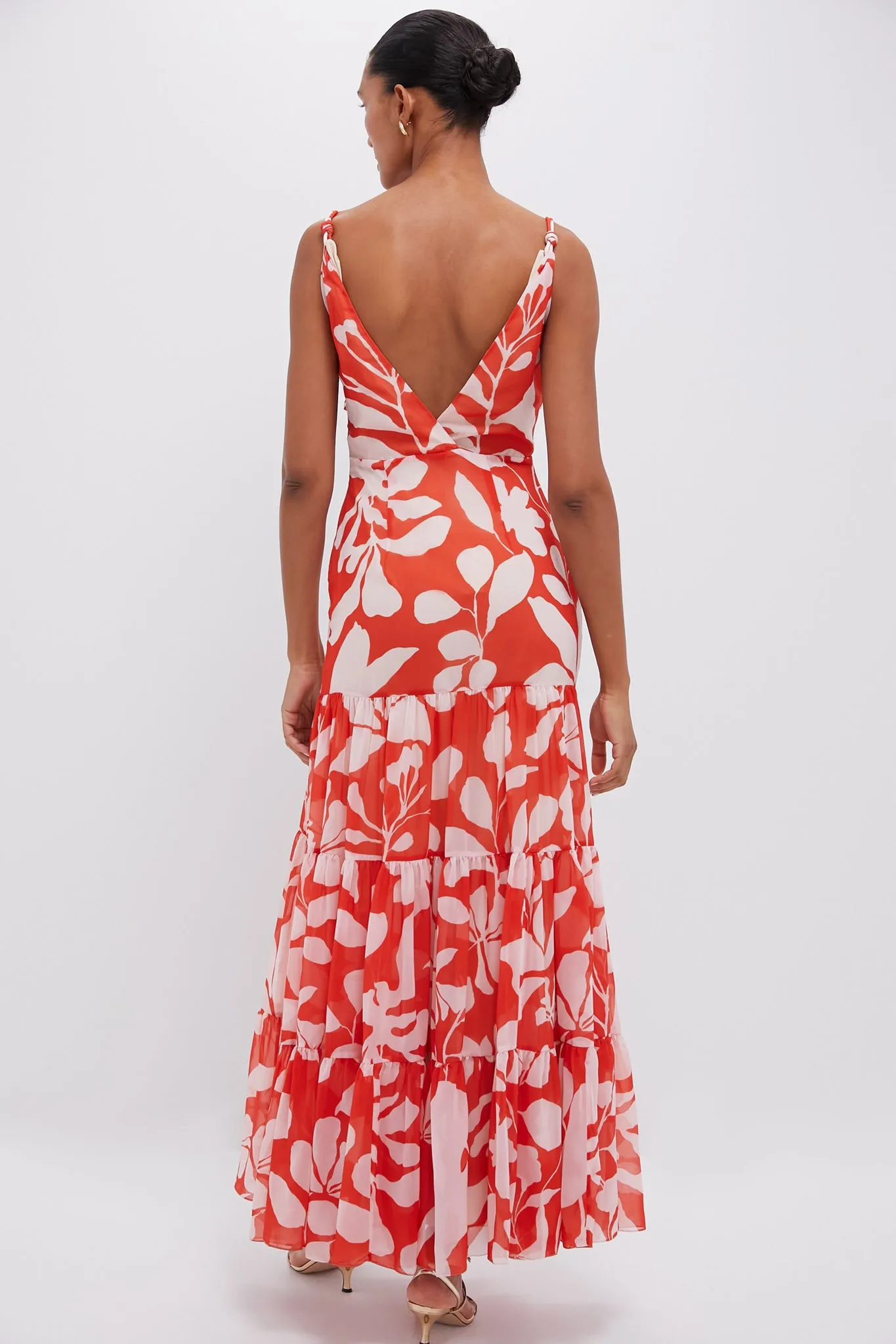 Orange Namorar Maxi Dress