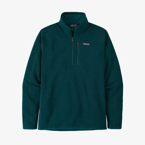 Patagonia Better Sweater 1/4 Zip - Dark Borealis Green