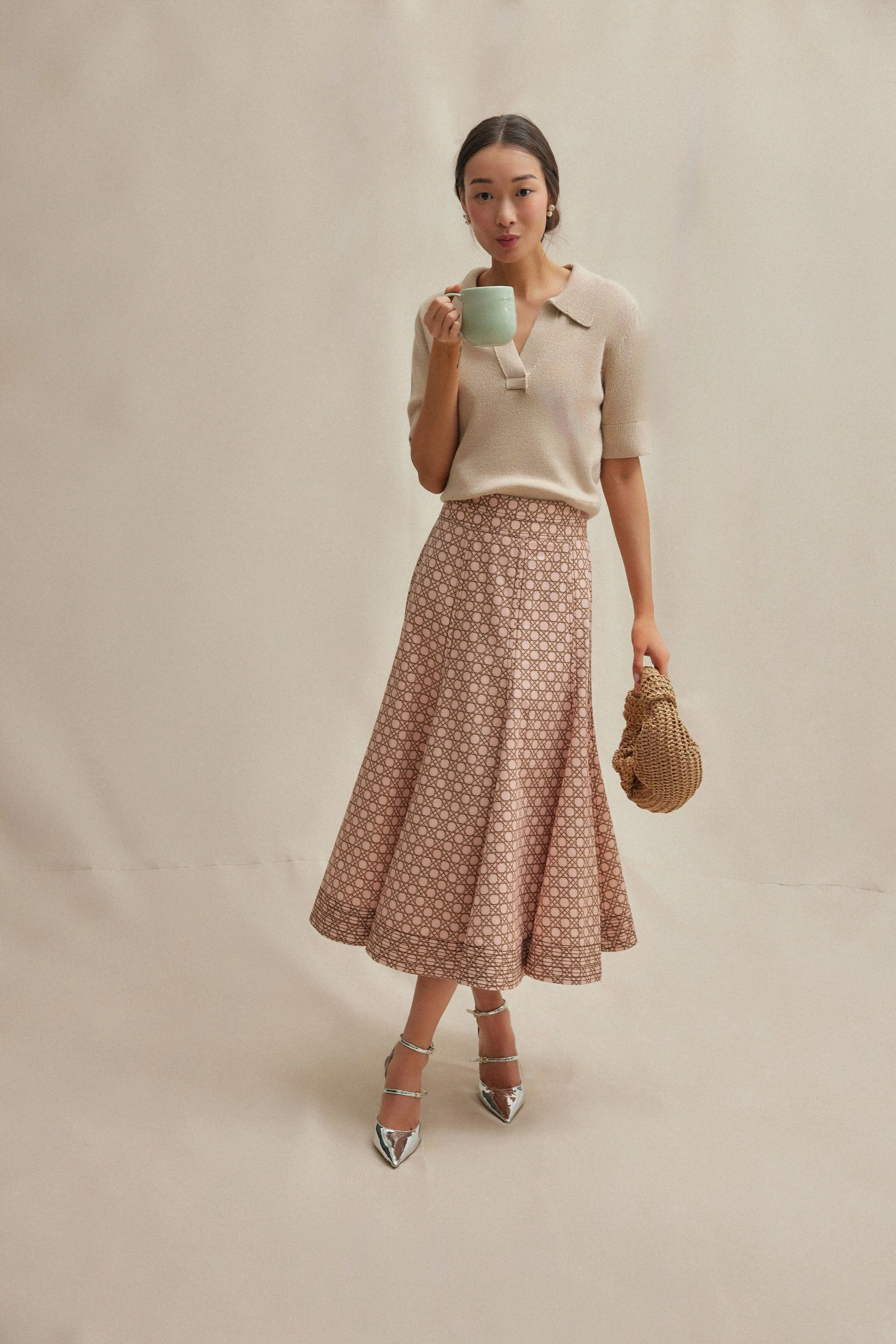 Petal Cane Brynn Skirt