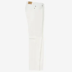 Peter Millar Soft Touch Twill Five-Pocket Pant - White