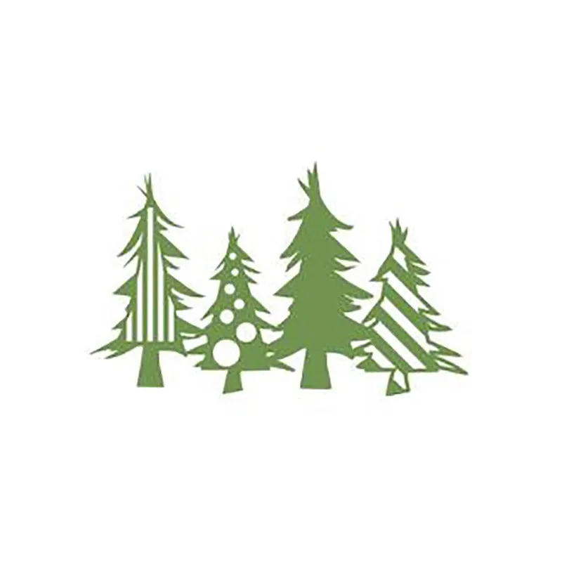 Printable Heaven Large Cutting Die - Christmas Trees (1pc) (SCRA-PW0001-296)