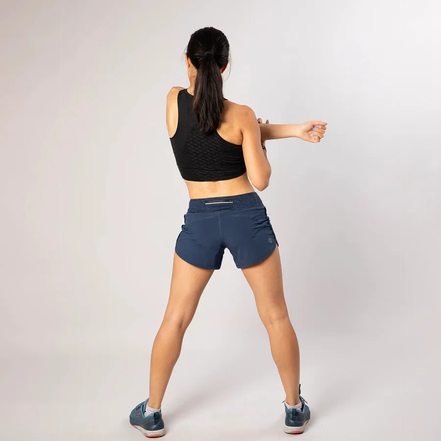 rabbit Crop Hop | Black | Womens