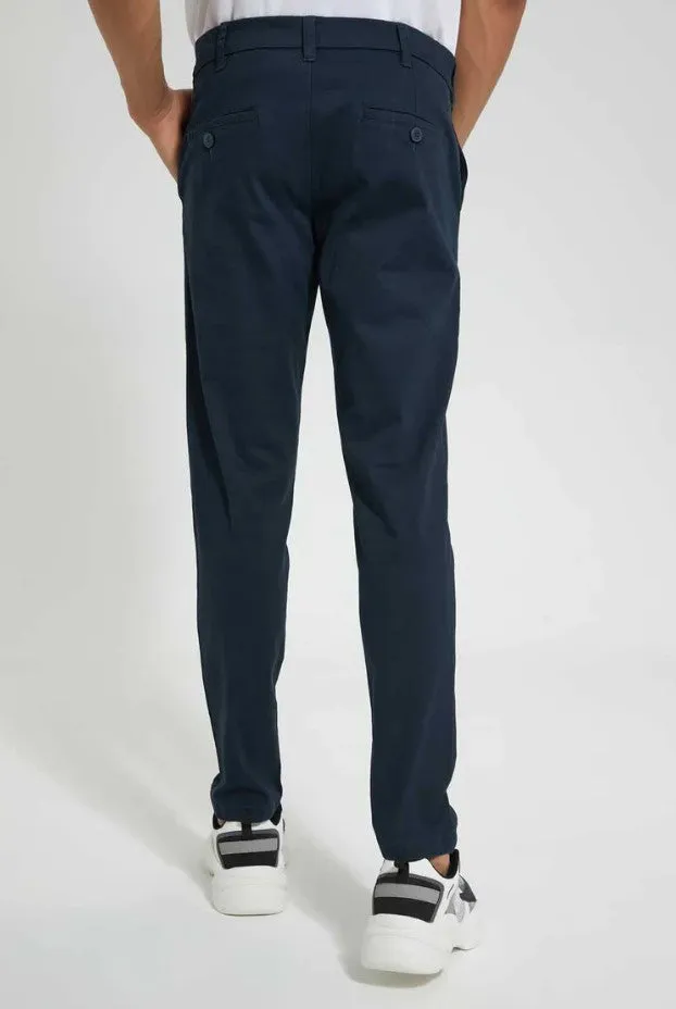 REDTAG Casual Navy Trousers