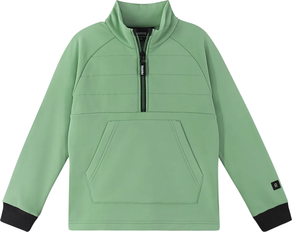 Reima Kids&#x27; Kupista Sweater Calm Green | Buy Reima Kids&#x27; Kupista Sweater Calm Green here | Outnorth
