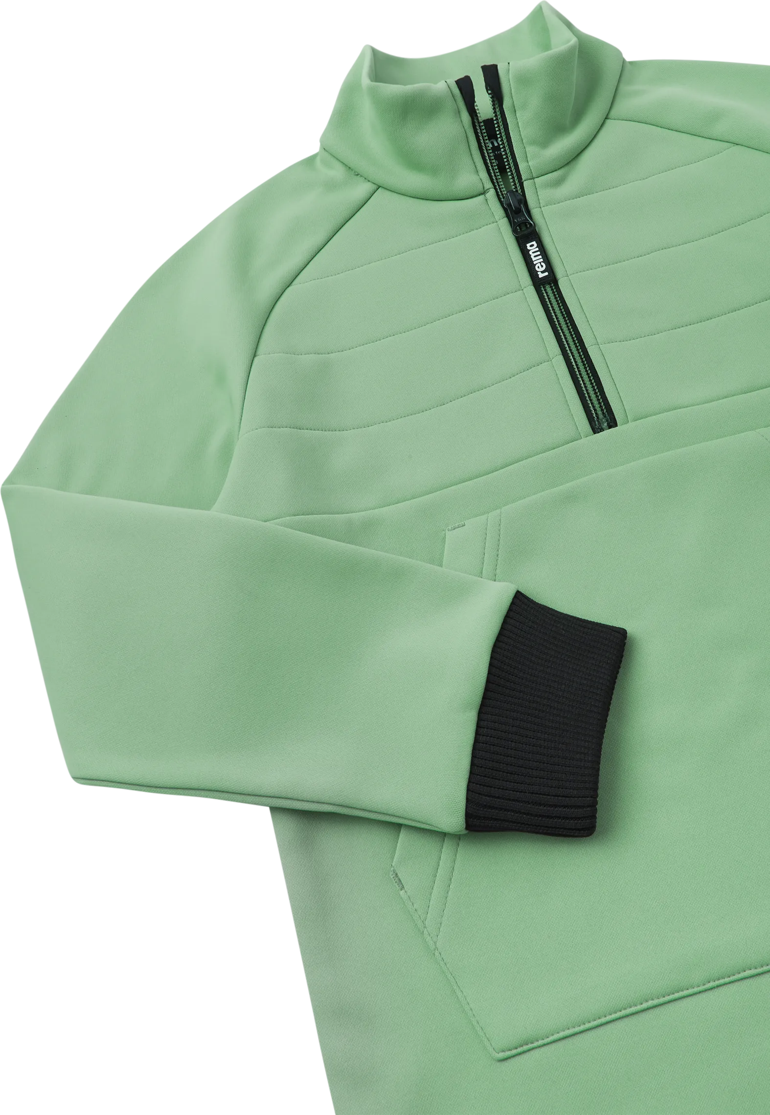 Reima Kids&#x27; Kupista Sweater Calm Green | Buy Reima Kids&#x27; Kupista Sweater Calm Green here | Outnorth