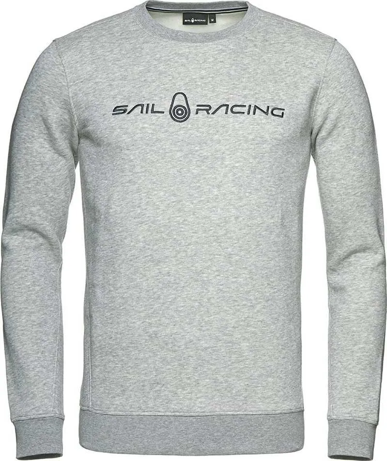 Sail Racing Men&#x27;s Bowman Sweater Grey Mel | Buy Sail Racing Men&#x27;s Bowman Sweater Grey Mel here | Outnorth