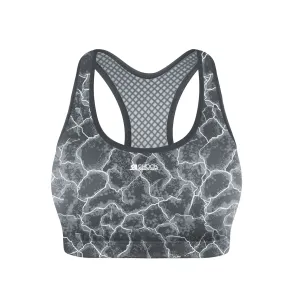 Shock Absorber Active Crop Top Asphalt Print | Buy Shock Absorber Active Crop Top Asphalt Print here | Outnorth