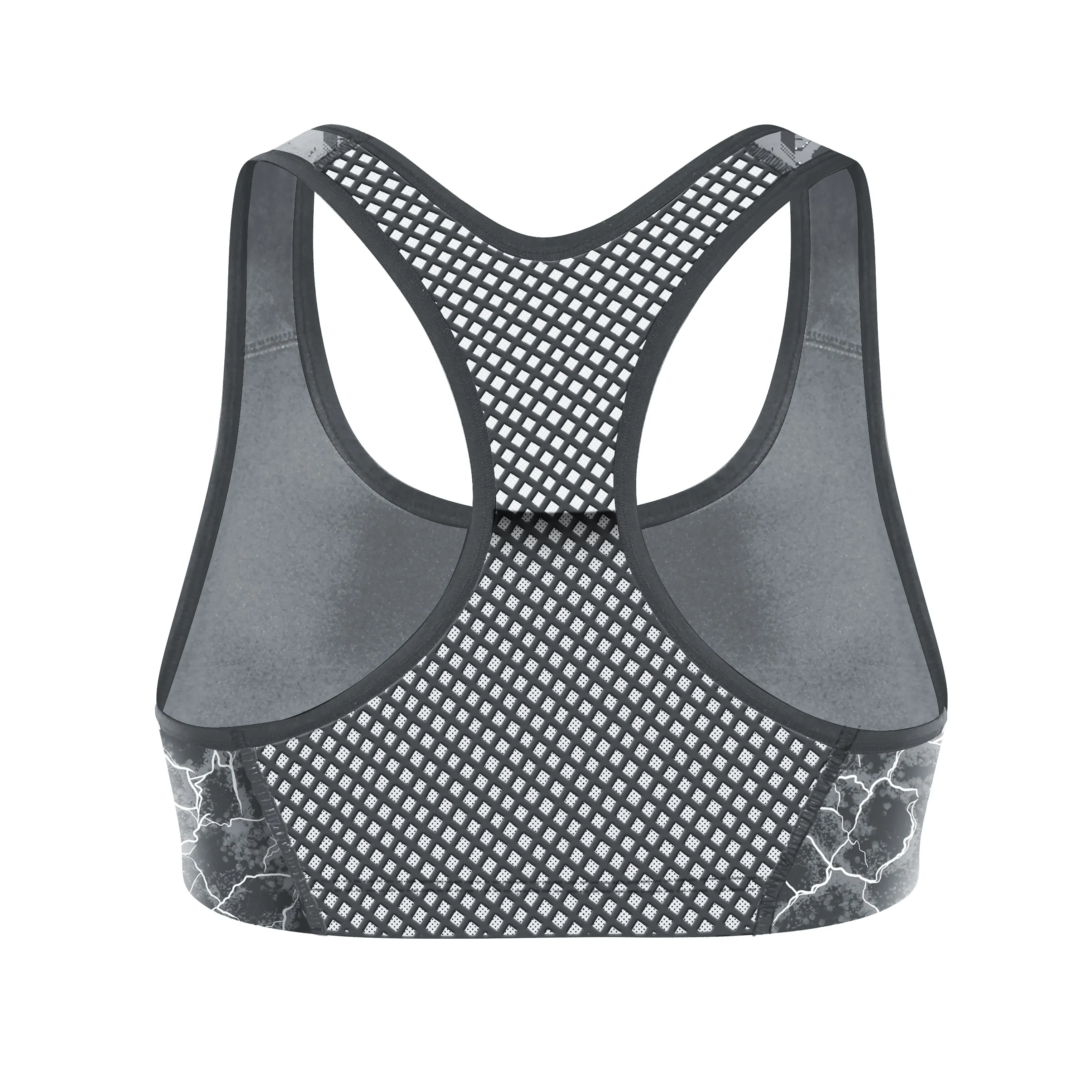 Shock Absorber Active Crop Top Asphalt Print | Buy Shock Absorber Active Crop Top Asphalt Print here | Outnorth