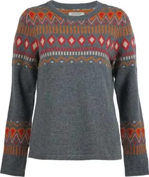 Skhoop Women&#x27;s Anna-Kristina Sweater Graphite | Buy Skhoop Women&#x27;s Anna-Kristina Sweater Graphite here | Outnorth