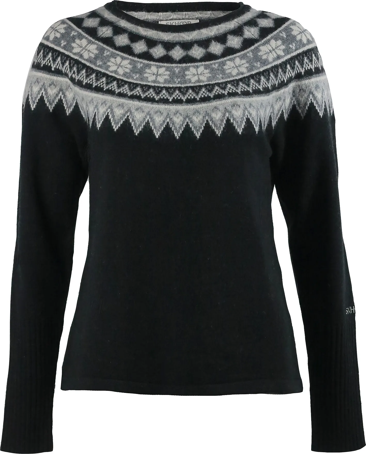 Skhoop Women&#x27;s Scandinavian Sweater  Black | Buy Skhoop Women&#x27;s Scandinavian Sweater  Black here | Outnorth