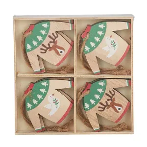 Sweater Hangers Set of 8 - Green