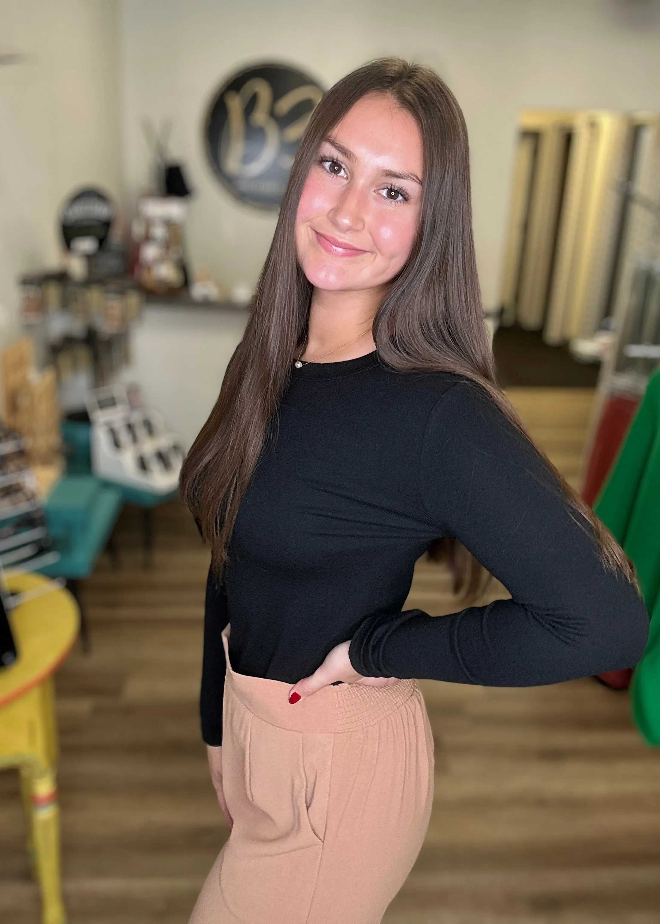 Taupe Wide Leg Pants