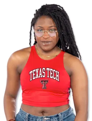 Texas Tech ZooZatz "Arched First Down Crop Top