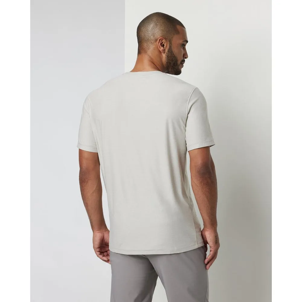 Vuori Strato Tech Tee in Salt Heather