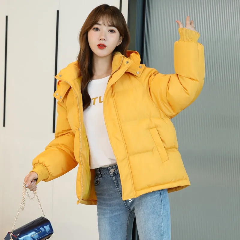 Warm Korean Version Loose Bread Clothes For Women In Winter