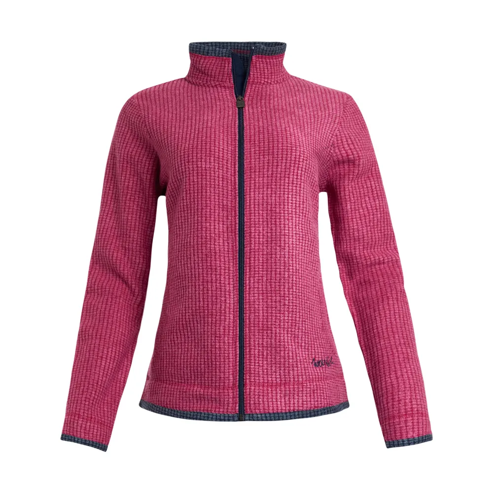 Weird Fish Ariana Full Zip Grid Fleece