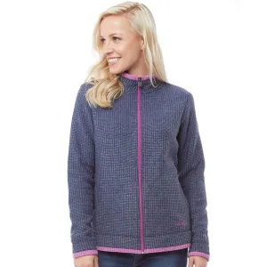 Weird Fish Ariana Full Zip Grid Fleece