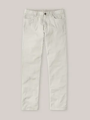 White Sand Vintage Canvas 5-Pocket Pant