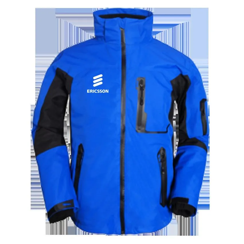 Wind-Resistant And Breathable Fleece Jacket With Black Panels On Sleeve