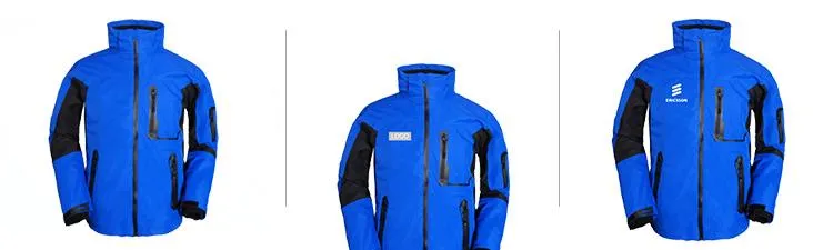 Wind-Resistant And Breathable Fleece Jacket With Black Panels On Sleeve