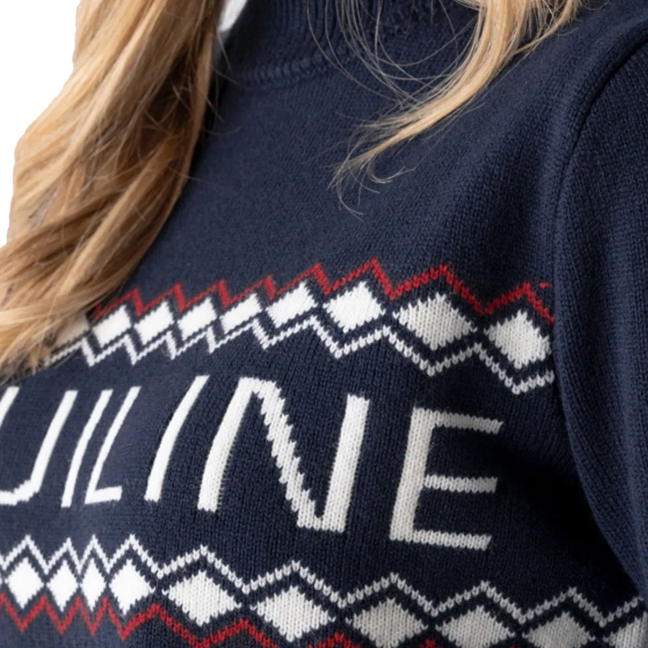 WOMEN&#x27;S SWEATER DOLCE VITA RUDY BLU