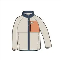 Women's Amber Recycled Polartec® Fleece - Vintage White