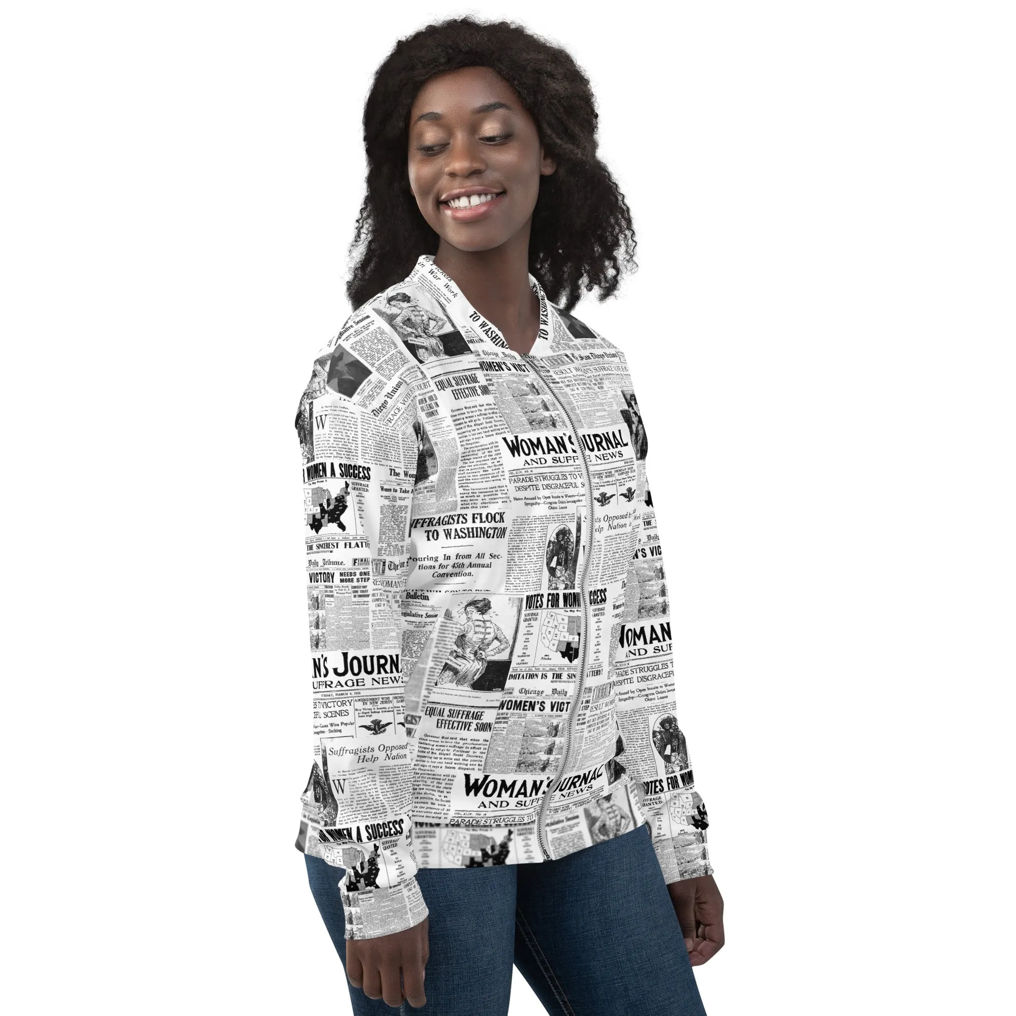 Women's Suffrage Unisex Bomber Jacket
