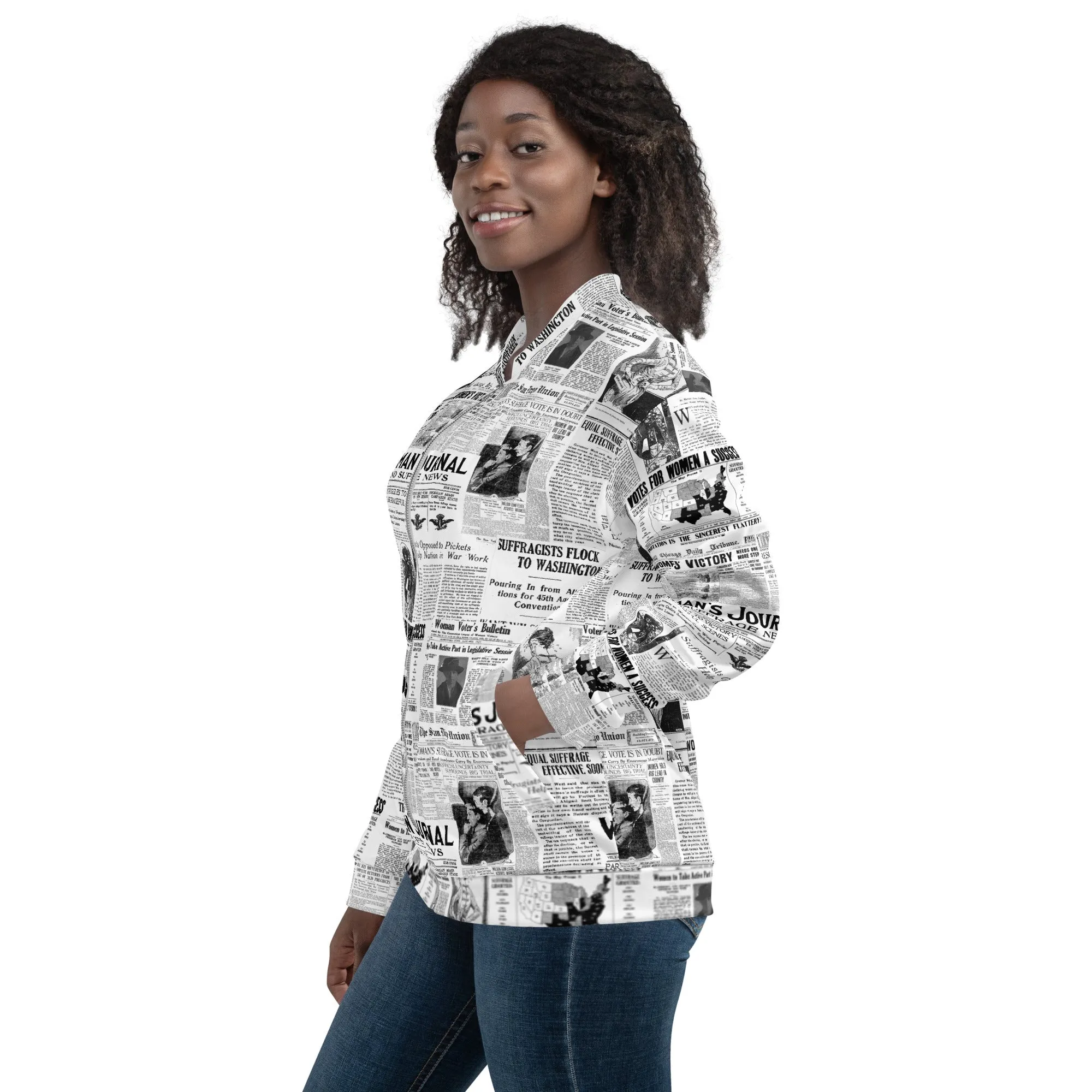 Women's Suffrage Unisex Bomber Jacket