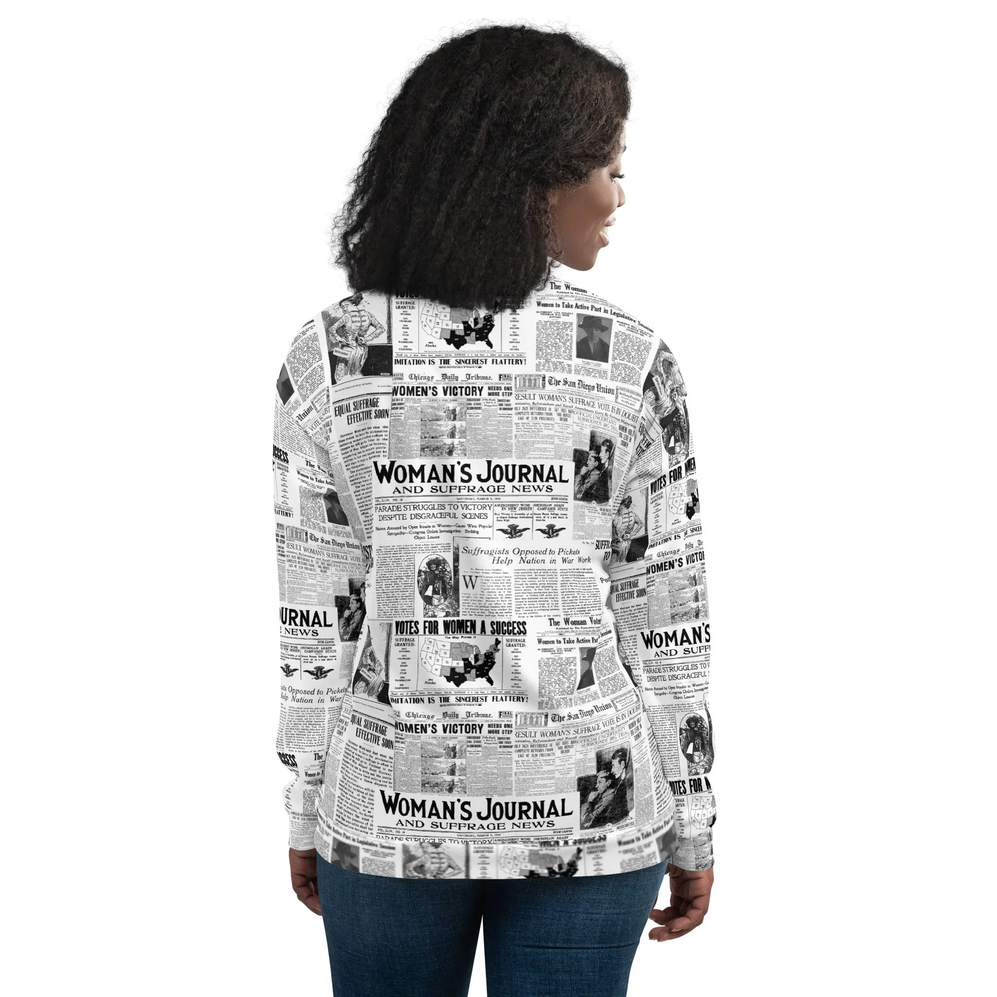 Women's Suffrage Unisex Bomber Jacket