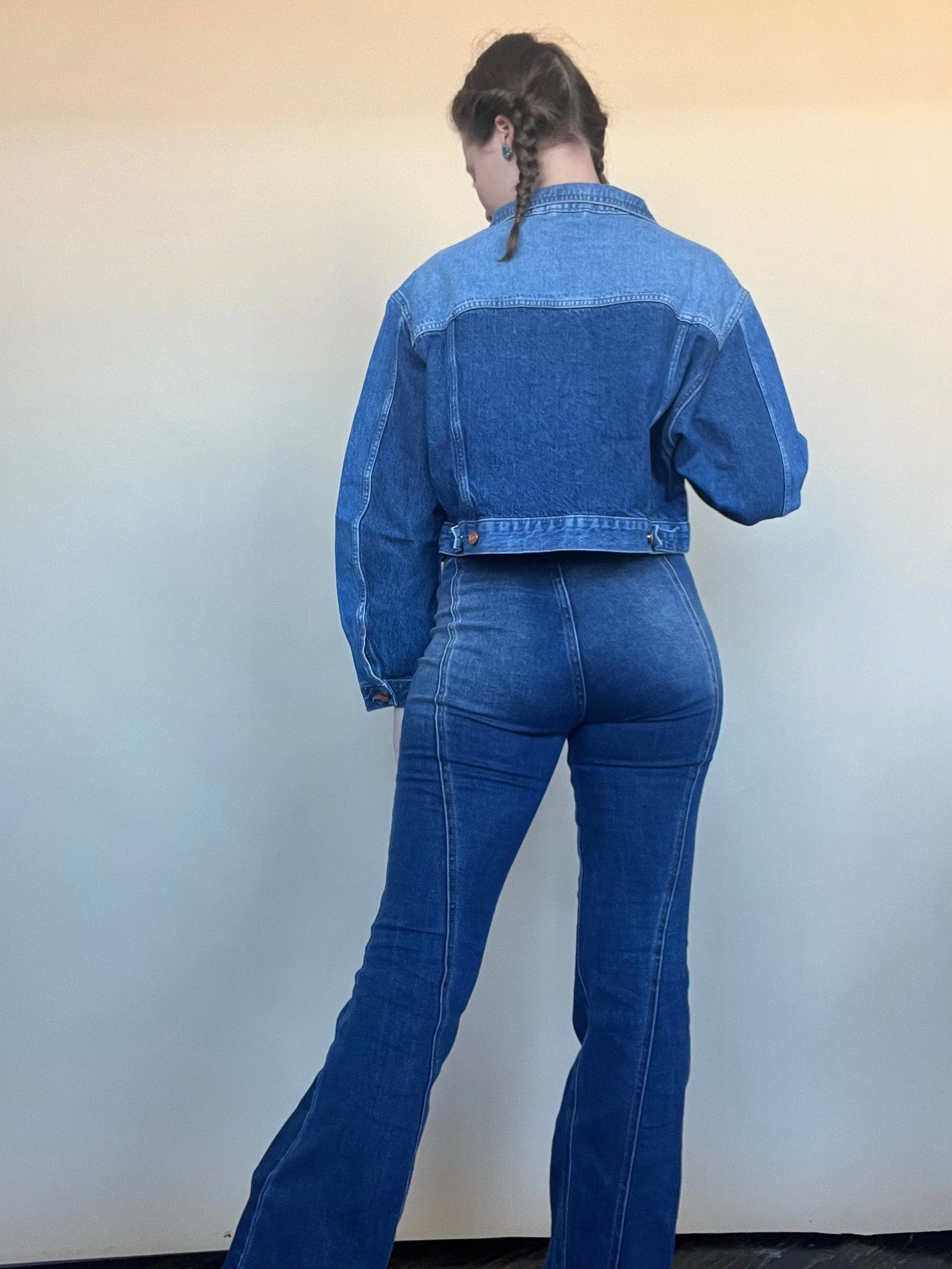 Wrangler Denim Crop Jacket